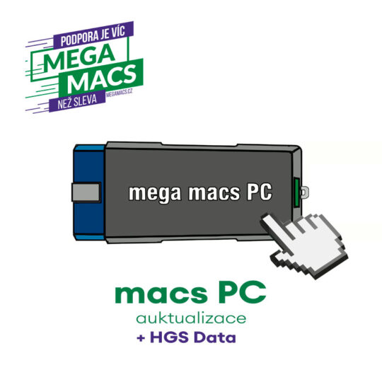 Aktualizace vč. HGS-Data pro macs PC