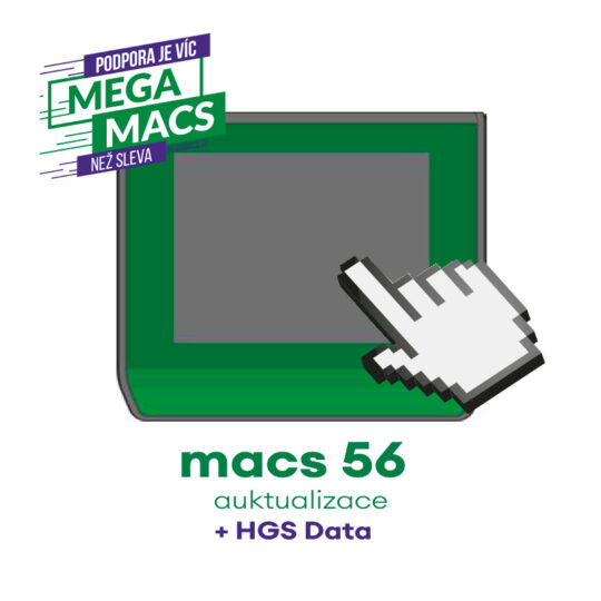 Aktualizace vč. HGS-Data pro macs 56