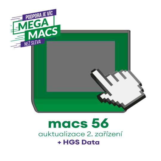 Aktualizace vč. HGS-Data pro macs 56 (2.zařízení)