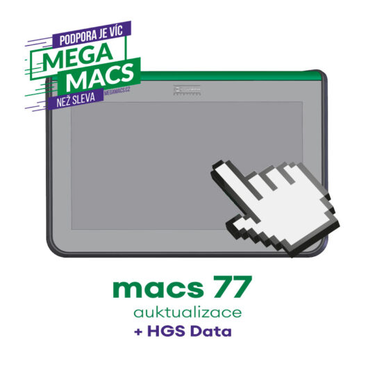 Aktualizace vč. HGS-Data pro macs 77