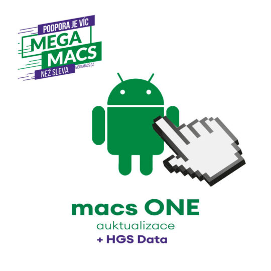 Aktualizace vč. HGS-Data pro macs ONE